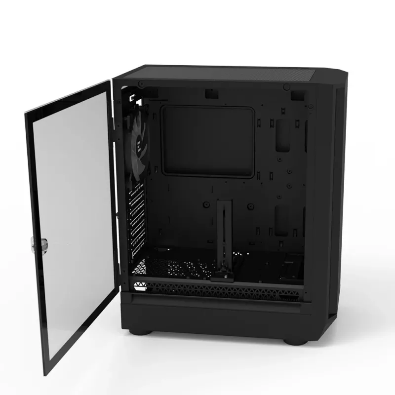 Datorkorpuss Zalman i6 Melns, ATX, melns