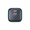 Unitek sienas lādētājs 2x GaN 45 W — 2× USB‑C PD 3.0 un QC ātrā uzlāde