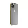 Cietais aizsargmaciņš Devia Glimmer sērija iPhone 11 Pro — zelts, PC korpuss