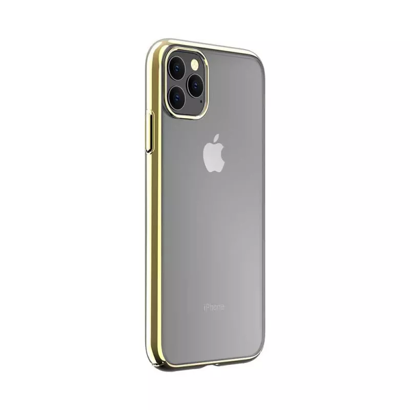 Cietais aizsargmaciņš Devia Glimmer sērija iPhone 11 Pro — zelts, PC korpuss