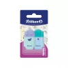 Dzēšgumija Pelikan 606219 plastmasas daudzkrāsaina 2 gab.