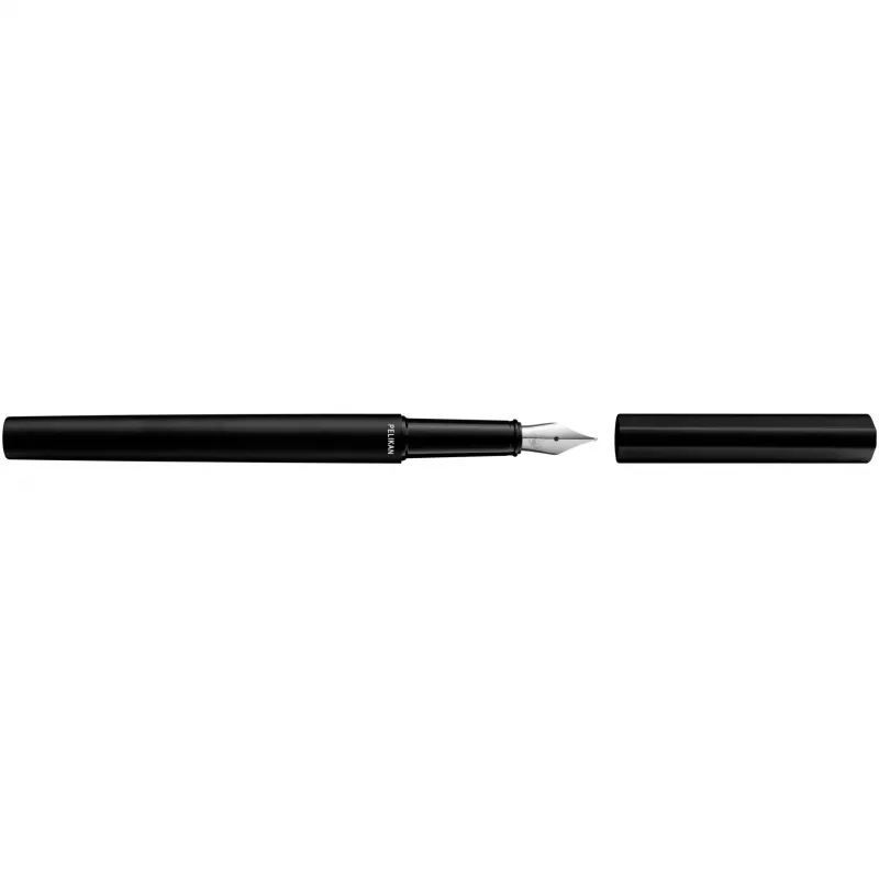 Fountain Pen Pelikan 823593 Cartridge Filling System Melns