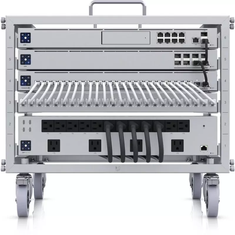 Plaukta pamatne Ubiquiti U-Rack-6U-TL Tērauds 6U 519x460x485 mm