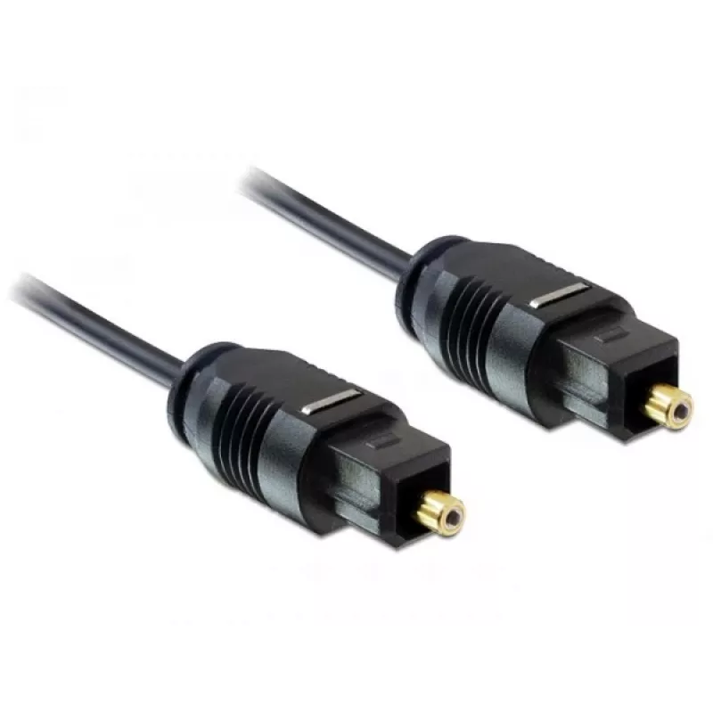 Toslink Audio kabelis DeLOCK 82879 1m Melns
