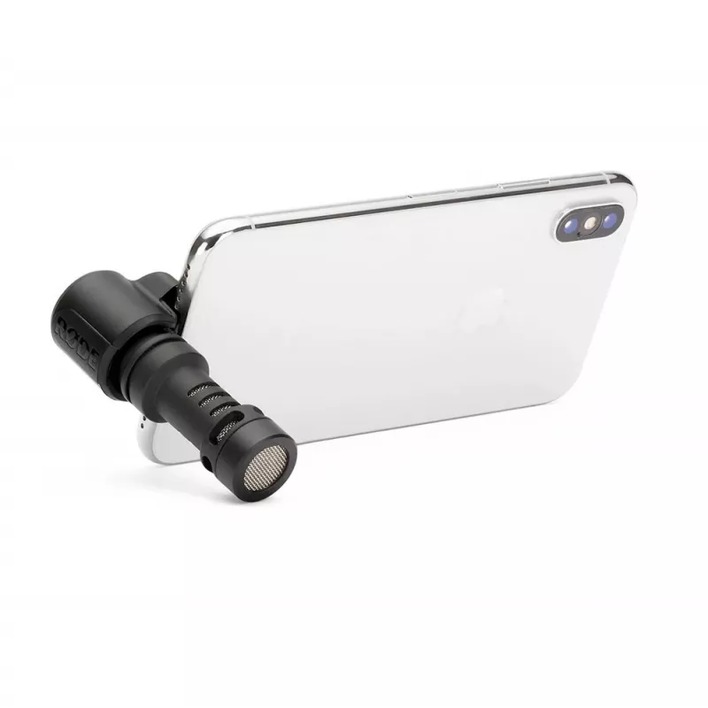 RØDE VideoMic Me-L melns viedtālruņa mikrofons