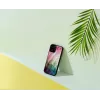Aizsardzības maciņš iKins Apple iPhone 12 / 12 Pro — ūdens ziedu dizains, melns