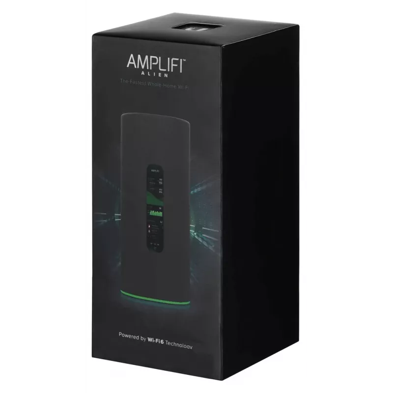 AmpliFi Alien bezvadu maršrutētājs Gigabit Ethernet divjoslu (2,4 GHz / 5 GHz) melns, zaļš