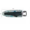 Pilna izmēra gludināmais dēlis Vileda 4023103218932 — pilna izmēra, nerūsējošā tērauda kājas, 1200×380 mm dēlis, augstums 75–96 cm, salokāms, gludekļa turētājs