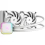 CORSAIR iCUE H100i RGB ELITE procesora šķidruma dzesēšanas sistēma 1 gab. balta 120 mm