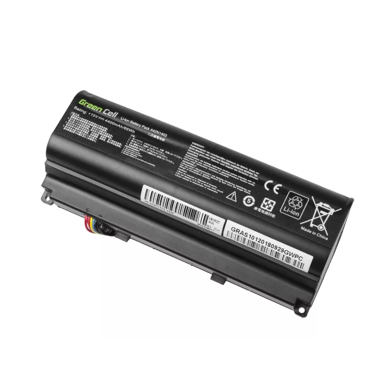 Baterija zaļa Cell AS128 ASUS ROG G751 sērijai