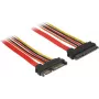 SATA kabelis DeLOCK 84921 1 m SATA 22-pin melns oranžs sarkans dzeltens