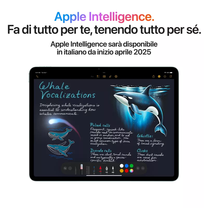 Apple iPad 13 collu Air Wi-Fi 512 GB — zils