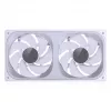Jonsbo ZB-240WR 120mm ARGB Reverse Blade Balts 2-Pack
