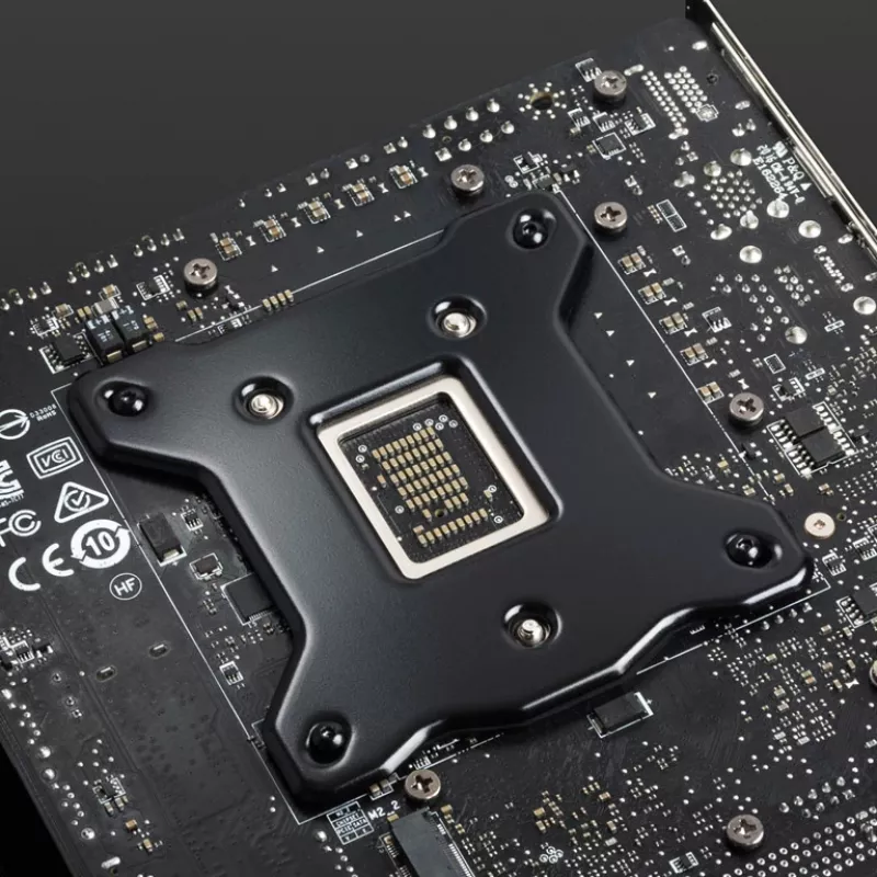BitsPower Mainboard Backplate for Intel BP-ICB — mātesplates aizmugurējā plāksne, saderīga ar Intel ligzdām