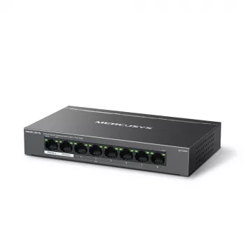 Mercusys MS108GP 8 portu Gigabit darbvirsmas slēdzis ar 7 PoE portiem