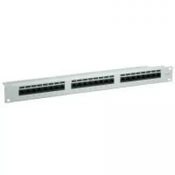 Patch Panel VALUE Cat.6/Class E 24 Ports UTP gaiši pelēks