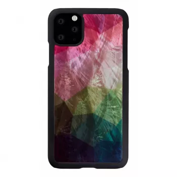 Aizsargājošs viedtālruņa maciņš iKins iPhone 11 Pro Max — Water Flower Melns