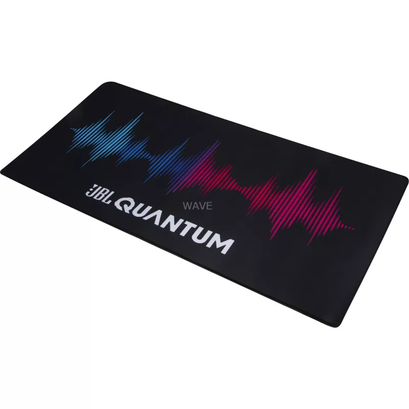 Spēļu peles paliktnis JBL Quantum Gaming pelepad — auduma virsma, neslīdoša pamatne, liels izmērs
