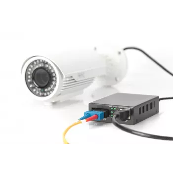 Digitus Gigabit PoE multivides pārveidotājs, RJ45 / SC, MM, PSE