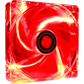 Xilence XF046 120 mm sarkanas LED korpusa ventilators