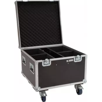 ROADINGER Flightcase 4x LED Theatre COB 100 ar riteņiem (31005194)