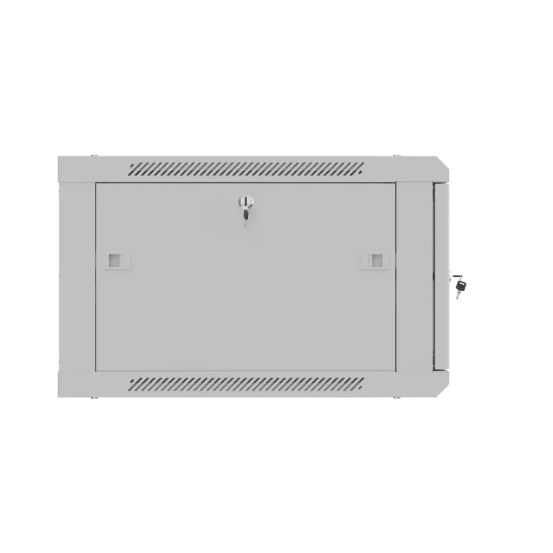 Rack skapis 19 inch 6U 600x600 pelēks perforēts