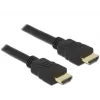 HDMI kabelis DeLOCK 84752 1m Type A vīr.-vīr. melns