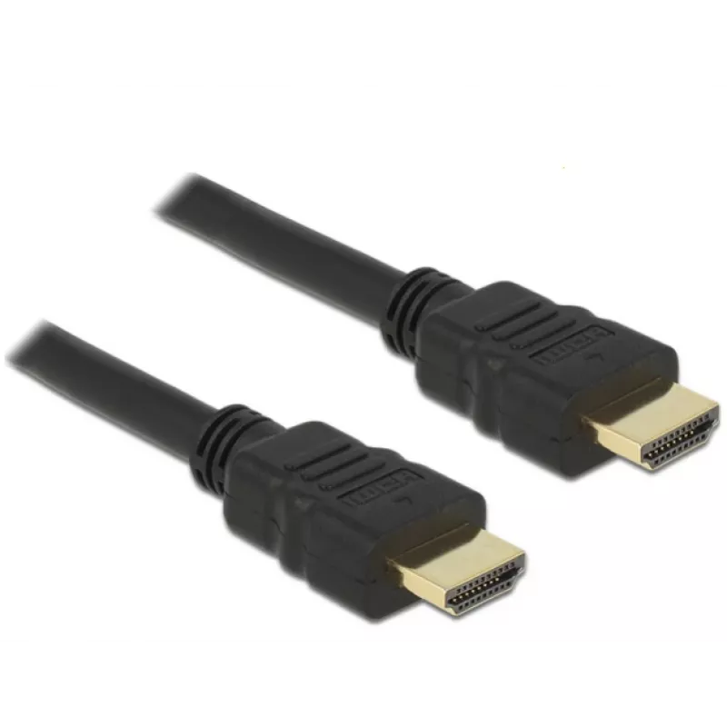 HDMI kabelis DeLOCK 84752 1m Type A vīr.-vīr. melns