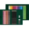 Eļļas bāzes zīmuļu komplekts Faber-Castell Polychromos & Pitt Graphite Matt, 48 gab., daudzkrāsains