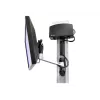 Ergotron LX HD sienas stiprinājuma šarnīrsavienojuma svira - Montāžas komplekts (šarnīrsavienojuma svira, rokturis) televizoram (noliekšana un pagriešana) - Alumīnijs - Ekrāna izmērs: līdz 106,7 cm (līdz 106,70 cm (42 inch)) - montāžas aparatūra