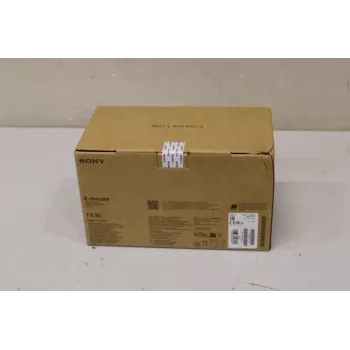 Kino kamera Sony FX30B 35mm maināmu objektīvu (bez XLR) — bojāts iepakojums