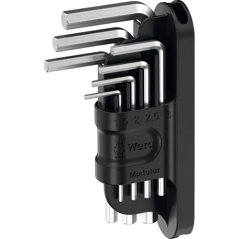 Wera 05049025001 Tool Set 50 Tools Melns Metallic