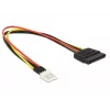 SATA strāvas kabelis DeLOCK 0,24 m 83877