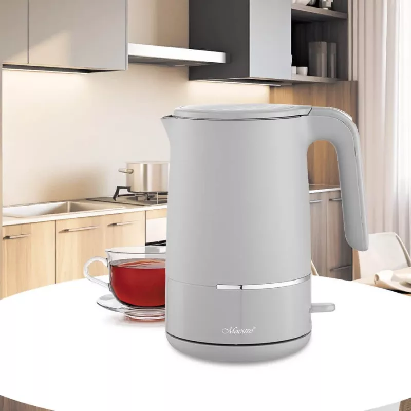 Maestro MR-037 elektriskā tējkanna 1,7 L 1800 W (MR-037-GREY) Pelēka