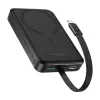 Baseus Mini 10000mAh 30W magnētiskā jaudas banka (melna) Bayern Edition