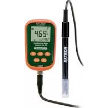 Extech EC600 pH mērīšanas instruments pH vērtība vadītspēja temperatūra pretestība mV (EC600)