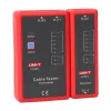 Tīkla kabeļu testeris UT681L RJ45 un RJ11 savienotājiem, nepārtrauktības un vadu pārbaude