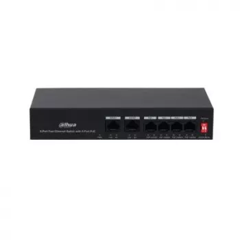 Dahua Technology PoE DH-PFS3006-4ET-36 tīkla komutators Fast Ethernet (10/100) Power over Ethernet (PoE) melns