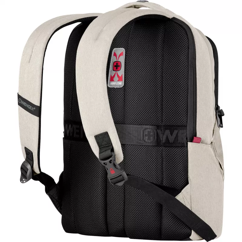 Klēpjdatora somiņa Wenger MX Professional bēša krāsā klēpjdatoriem līdz 40.6 cm (16 collām)