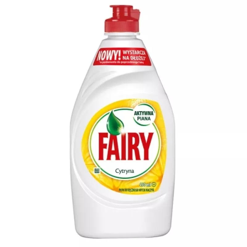 Fairy Lemon trauku mazgāšanas šķidrums rokām, 450 ml