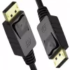 DisplayPort kabelis Unitek Y-C609BK — 3 m, vīriešu-vīriešu, melns