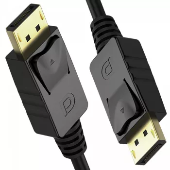 DisplayPort kabelis Unitek Y-C609BK — 3 m, vīriešu-vīriešu, melns