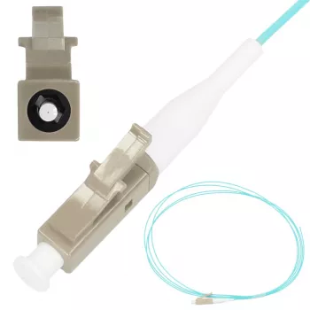 Optiskās šķiedras optiskais vads Extralink LC/UPC daudzmodu OM3 50/125, 2 m, Easy strip