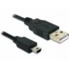 USB kabelis DeLOCK USB 2.0-A / USB mini-B 5pin 0.70m
