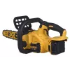 Motorzāģis DeWalt DCM565P1 — bezvadu, 30 cm sliedes, 5 Ah akumulators, 0,12 L eļļas tvertne