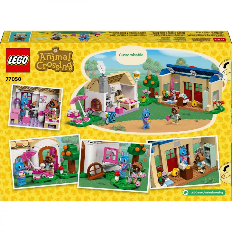 Konstruktors LEGO 77050 Animal Crossing Nūka veikala Sofijas Mājas komplekts – modulārs spēļu komplekts