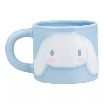 Krūze Paladone Paladone Cinnamoroll reljefa krūze – keramikas varoņu krūze ar reljefu Cinnamoroll dizainu