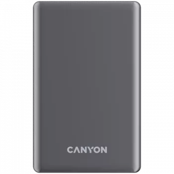 Canyon OnCharge 510 - Powerbank - 10.000 mAh - ieeja USB-C - izeja USB-C PD 20W + bezvadu magnētiskais