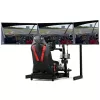 Next Level Racing Elite brīvi stāvošs trīs monitoru statīvs, 21–43 collas, melns