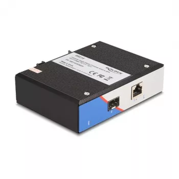 Nepārvaldīts slēdzis DeLOCK 88014 Gigabit Ethernet 10/100/1000 Melns